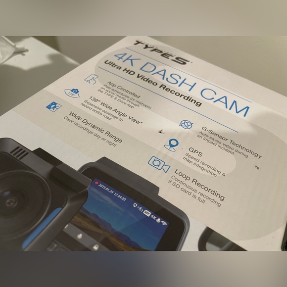 Type S 4k Dash Cam - Picture 5 of 6